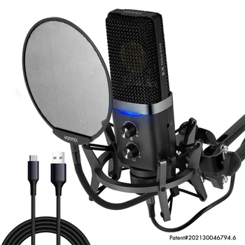 Profesionalni Studijski Mikrofon Kit Yanmai X3 Usb Mikrofon Sa Postoljem za Ruke za Snimanja Videa na YouTube Streaming Podcaste