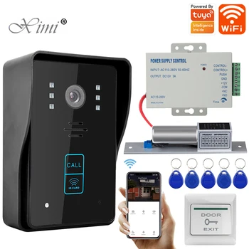 Program Tuya WIFI bežični telefon video interfon zvono na vratima skladište prekidač izlaz električno zaključavanje vrata, sustav kontrole pristupa za dom.