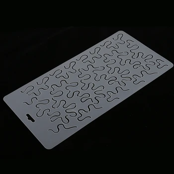 Prozirni Plastični Matrica Predložak Za Квилтинга Alat Matrica Za Vez Za DIY Patchwork Slikarstvo 32,5x16,5 cm #11