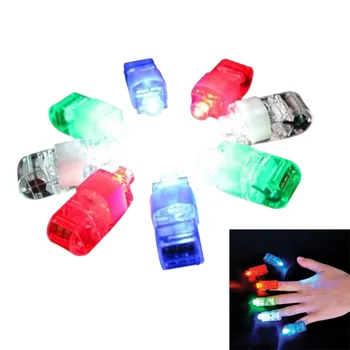 Prsten prsta laser LED 8 boja naglašava stranku AN88 baklja zrake naglašava