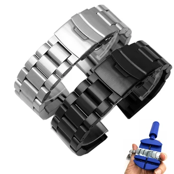 Remen od nehrđajućeg čelika 316L 20 mm 22 mm za huawei watch gt2 2E huami amazfit gtr bip remen sportski Klasični galaxy watch active 2 band