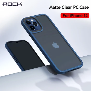 ROCK Za 2020 iPhone 12 Pro Max Sjedalo Mat Kristalno Čist Zaštita Telefona Blag + Hibridni Hard Case Za iPhone 2020 5.4