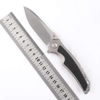 S35VN титановая ručka nož na sklapanje čelik keramički kuglični ležaj vanjski lovački EDC alat džepni nož kuhinjski nož