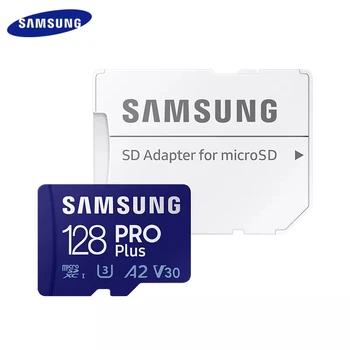 Samsung tf sd memorijska Kartica PRO Plus microSD TF 128 GB, 256 GB i 512 GB 160 MB/s. C10 U3 V30 Micro SD A2 SDXC 4 Video Telefon