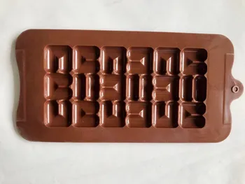 Sanwish Multi Stil Simbol Čokolade Šećer U Kalup Bar Blok Polica Za Led Silikon Kolač Pecite Kalup