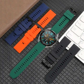 Silikon Remen Za sat Zamjena Huawei Watch GT2 Remen Honor Magic 2/es Pro Gumeni Uložak Narukvica 20 mm 22 mm