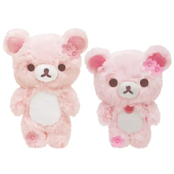 Slatka Pink Serija Sakura Рилаккума Корилаккума Medvjed S Trešnja Boje Pliš Plišane Igračke Lutke Darove Za Djevojčice