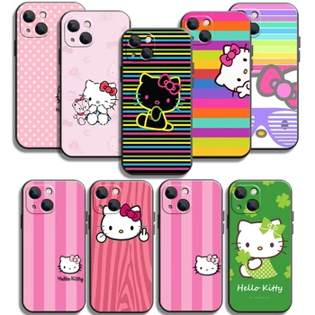Slatke torbice za telefon Hello Kitty za iPhone 11 12 Pro MAX 6S 7 8 Plus XS MAX 12 13 Mini X XR SE 2020 Funda Coque Carcasa Soft TPU