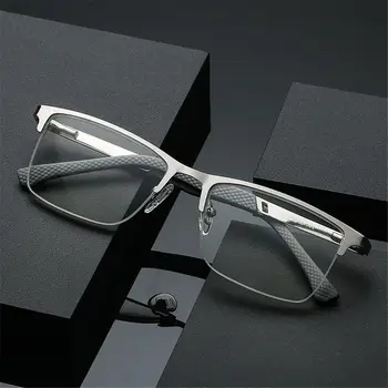 Soj/UV Medusobno Zglob Polovica Okvira Anti-Plavo Svjetlo računala Naočale Naočale Za Čitanje za Muškarce Poslovne Naočale