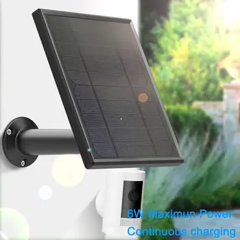 Solarni panel 6 W za Kružni tok, kamera Cam /Spotlight Cam Battery HD Camera Zidni Držač 13 metara 4 m Kabel za Napajanje