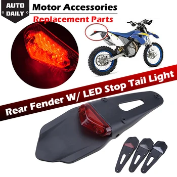 Stražnje Krilo Motocikl S Led Stražnje Lampe, Stop-Signal, Univerzalni Za KTM, Blatobrane, Pribor Za Motocross, Enduro