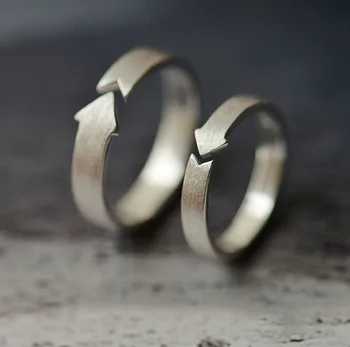 Strijele od 925 Sterling Srebra, Otvoreni Prsten Za Žene, Sprečavaju Alergični Na čisto (eng. sterling) srebro-nakit
