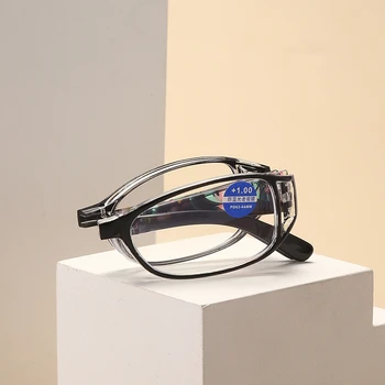 Tiskani Sklopivi naočale za čitanje sa zaštitom od blu-ray, ženske boji PC, Полнокадровые Prijenosni naočale srednje i starije dobi