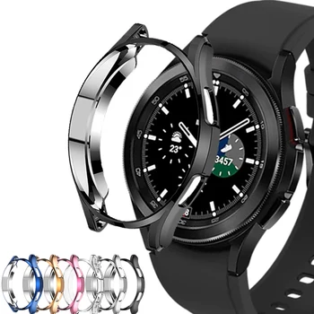Torbica Za Samsung Galaxy Watch Galaxy watch 5/4 44 mm/40 s premazom od TPU, univerzalna zaštita od pada, zaštitni poklopac, klasična 46 mm/42 mm