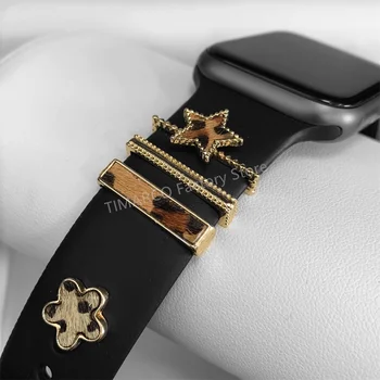Ukras Za Apple Watch Remen Ukras Metalni Privjesci Nakit za iWatch Galaxy Watch Narukvica Silikon Remen Pribor