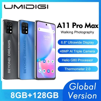 UMIDIGI A11 Pro Max Mobilni telefon 8 GB, 128 GB Android 11 6,8 