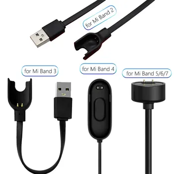 USB Magnetski Kabel Punjač za Xiaomi Mi Band 2 3 4 5 6 7 Pametna Zamjena Prijenosni Kabel za Prijenos Podataka