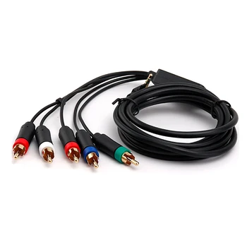Visoko kvalitetni komponentni audio-Video AV-kabel duljine 1,8 m za PSP 2000/3000 crne boje