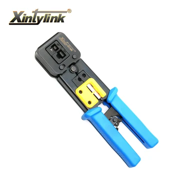 xintylink rj45 kliješta za striptizete mrežni alati, kliješta rj12 cat5 kabel cat6 rj Uređaj Za Guljenje kablova uvijati spona spona višenamjenski