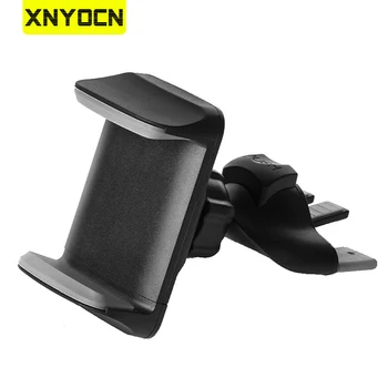 Xnyocn Univerzalni Auto Držač Za Telefon CD Utor Stalak Držač 360 Rotirajući Držač Mobilnog Telefona Stalak za iphone 8 XS XR Samsung Xiaomi