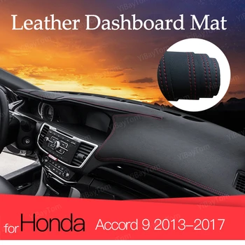 Za Honda Accord 2013 2014 2015 2016 2017 G9 Antilop Koža Otirač za ploču, Ploča na ploču, Tepih, Tepih, Pribor za styling automobila