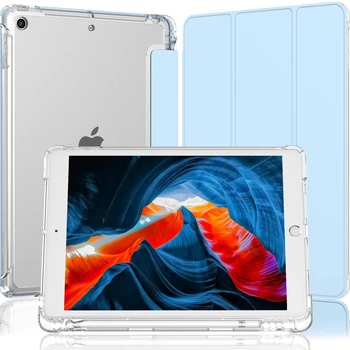 Za iPad 8-og generacije (2020)/7-og generacije (2019) Torbica sa držačem za olovke, šok-dokaz torbica za iPad 10,2 A2270 A2428 A2197 A2200 Sjedalo