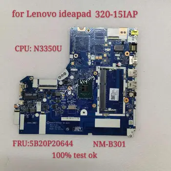 za Lenovo Ideapad 320-15IAP Matična ploča laptopa DG424/DG524 NM-B301 Procesor N3350 FRU 5B20P20644 100% test u redu