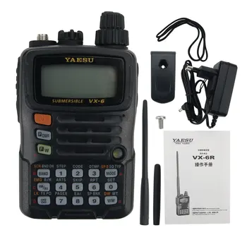 Za YAESU VX-6R dual-band Transpondera UHF VHF Radio IPX7 Mobilni prijenosni radio Za Vožnju Na otvorenom