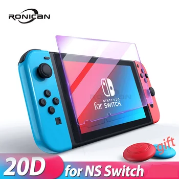 Zaštitno Staklo za Nintendo Switch Zaštitnik Zaslon od Kaljenog Stakla za Nintendo Switch NS Dodaci za Stakla Zaštita Zaslona