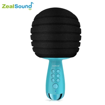 ZealSound Bežični Karaoke Mikrofon Bluetooth Sobni Mikrofon Ručni Prijenosni Home Pjevanju Aparat Račun Dinamika za Djecu