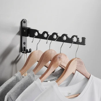Zidne Vješalice Za Odjeću Pull-Stalak Za Sušenje Tkanina Od aluminijske legure