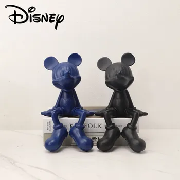 Disney Sjedećem Положениемикки Mouse Model Lutke Figurice Uređenje Doma Kreativno Dječje Sobe Crtani Igračke Ukras Pokloni