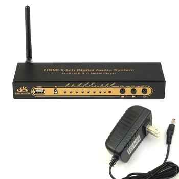 HD851BT DTS u AC3 5.1 Audio Converter Dekoder HDMI Izvlači se 4 DO ARC SPDIF Koaksijalni Optički Razdjelnik s Bluetooth