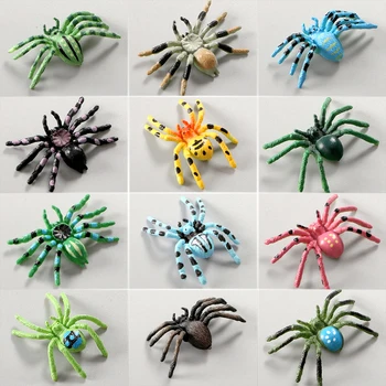 Insekt Model 12 kom./compl. Modeliranje Spider Model Plastične Figurice Likova PVC Lutke za Djecu Razvojne Igračke