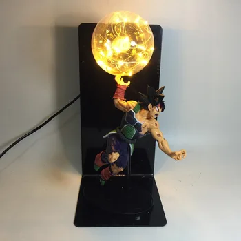 NOVI Dragon Ball Lampa Super Сайян Ultra Instinkt Goku Vegeta Гогета Figurice Led noćno svjetlo DBZ Lampa Goku Spavaća soba Лопух Pokloni