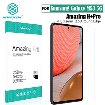 za Samsung Galaxy M53 5G Kaljeno Staklo Zaštitna Folija za ekran NILLKIN Антивзрывная Staklena Folija za Galaxy M53 5G